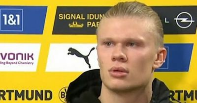 Erling Haaland admits he's ready to "move on" after Borussia Dortmund transfer rebuke
