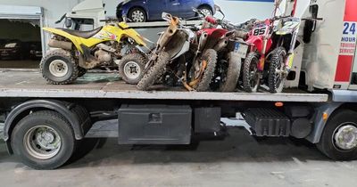 Garda seize stolen scramblers as part of major operation in Dublin