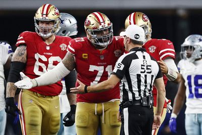 49ers injuries: Trent Williams misses 1st day of practice ahead of NFC championship