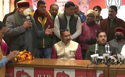Uttarakhand Assembly polls: Expelled Congress leader Kishore Upadhyay joins BJP