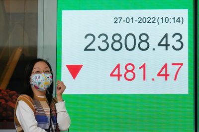 Asian stocks slump after Fed says US rates will rise 'soon'