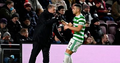 Gutsy Giorgos Giakoumakis embodies Celtic spirit as Ange Postecoglou reveals striker's unflinching dedication