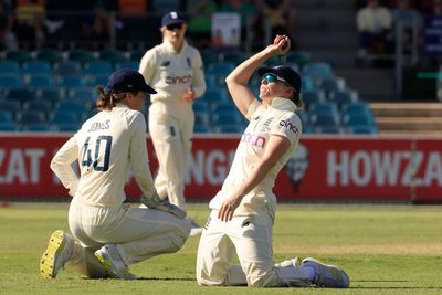 England count cost of dropped catches as Australia take control of Ashes Test
