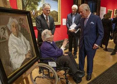 Seven holocaust survivors feature in paintings commissioned by Prince Charles