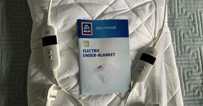 Aldi electric under-blanket - latest SpecialBuy snapped up by shoppers will help everyone sleep easy