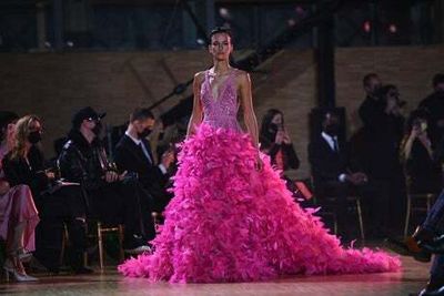 Elie Saab makes a joyous return to the runway after two-year hiatus