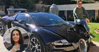Cristiano Ronaldo picked up Georgina Rodriguez from work in Bugatti and sent staff wild