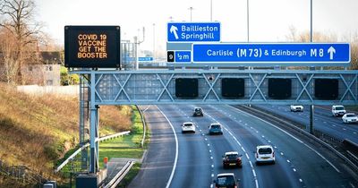 Glasgow private hire driver fined for driving at 40mph on M8 motorway