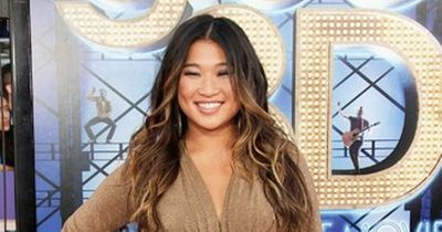 Glee star Jenna Ushkowitz pregnant with first baby with husband David Stanley