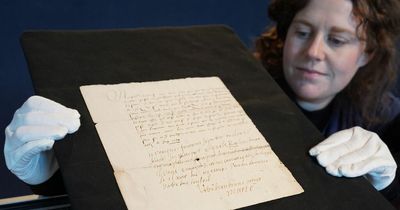 Edinburgh auctioneers set to sell rare Mary Queen of Scots letter begging French for freedom