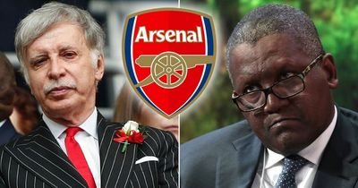 Africa's richest man has explained when he'll buy Arsenal and been told takeover cost