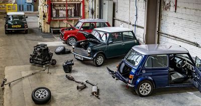 Watch classic Minis being converted into electric vehicles in the MINI Recharged project