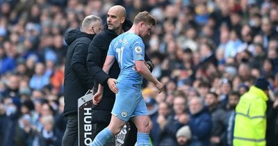 Man City pair Pep Guardiola and Kevin De Bruyne handed Premier League nominations