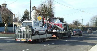 Gardai seize helicopter being driven through a village in Limerick