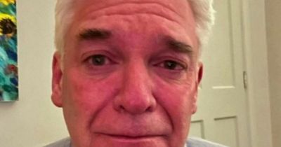 Phillip Schofield shares a snap of him breaking down in tears: 'I'm in bits'