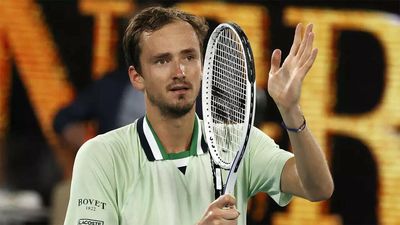 It's not every match that I grunt like my opponent, says Medvedev