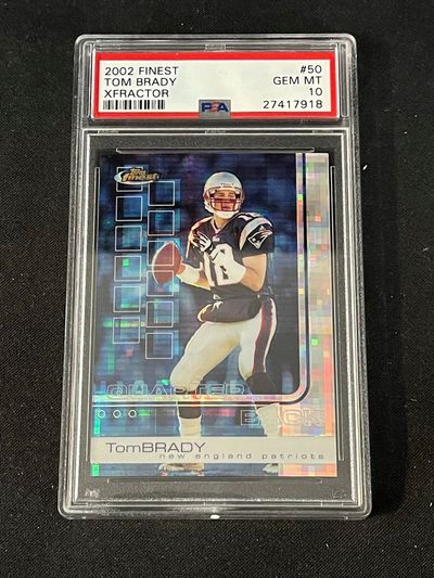 Rare Tom Brady card from 1st Super Bowl year to be auctioned