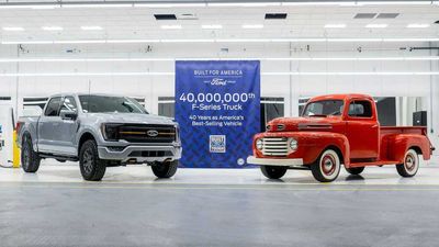 Ford Just Built Its 40-Millionth F-Series Pickup Truck