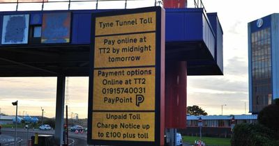 Tyne Tunnel cancels 11,000 fines since switching to controversial cashless payment system