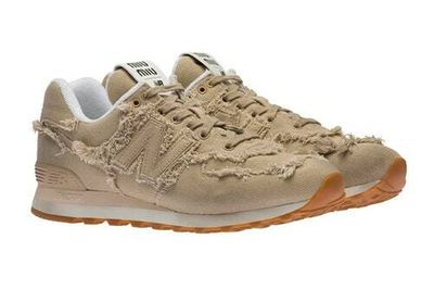 Prada gets deeper into sneakers with the $700 New Balance 574 x Miu Miu