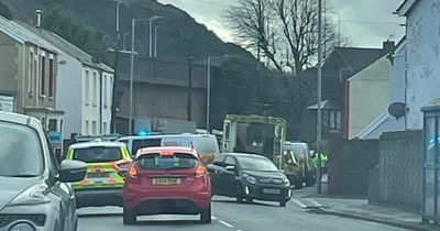 Police cordon off Port Talbot road after 'serious incident'