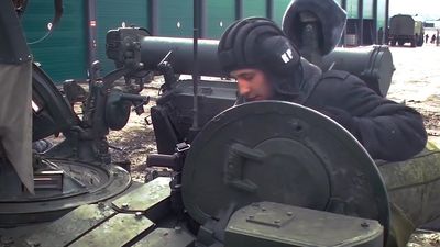 VIDEO: Russia Sends Tanks For Live-Fire Exercises Near Ukrainian Border As Tensions Escalate