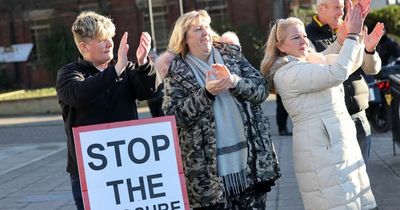 Infuriated driving instructors stage protest against closure of South Shields test centre
