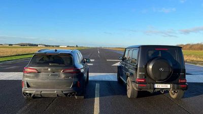 BMW X5 M Competition Vs AMG G63 Drag Race Is All About Aerodynamics