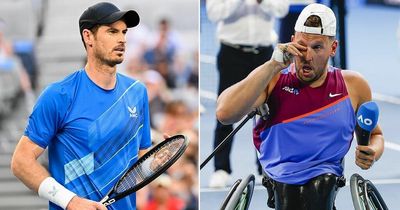 Andy Murray’s text message reduces Dylan Alcott to tears in Australian Open interview