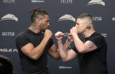Video: Kevin Lee, Diego Sanchez face off ahead of 165-pound bout set for Eagle FC 46