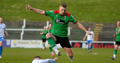 Glentoran boss Mick McDermott didn't want to be "awkward" over Andrew Mitchell exit