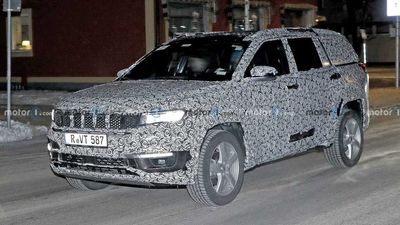 Jeep Compass-Based 7-Seater Spotted Testing Again Near The Arctic