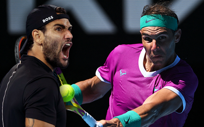 Rafael Nadal’s booming start in semifinal clash