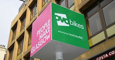 Glasgow rental bike found abandoned a three-hour cycle away on Alloa street