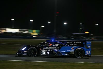 Daytona 24H: Albuquerque tops wet night practice in WTR Acura