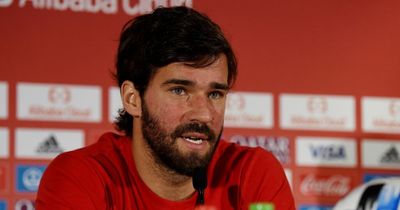 Liverpool star Alisson has already given his thoughts on Luis Diaz as transfer nears