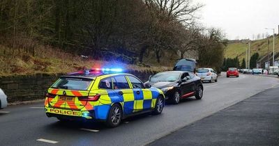 Two Manchester men arrested after police chase leaves trail of destruction