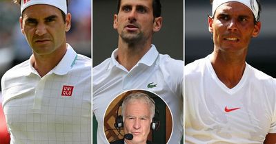 Novak Djokovic, Rafael Nadal and Roger Federer GOAT debate answered by John McEnroe