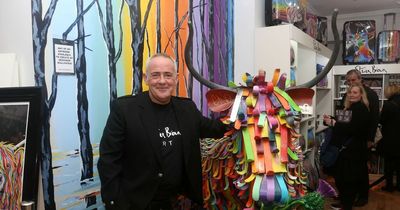 McCoo artist Steven Brown says he'll still be able to paint after suffering two strokes