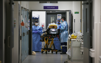 With daily COVID-19 cases going down, Australia must now wait for the fall in deaths