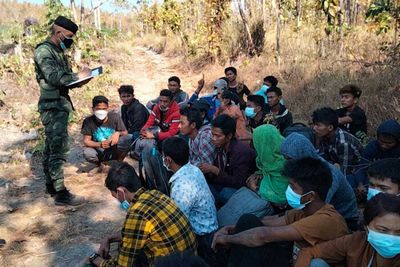 More illegal job seekers caught in Kanchanaburi