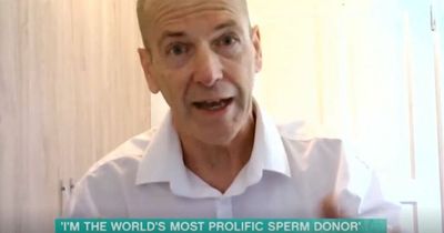 ITV This Morning viewers baffled by 66-year-old sperm donor who has fathered 129 children