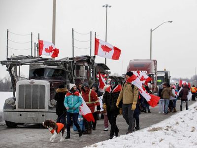 Trucker convoy - live: Musk, Trump Jr back vaccine passport protest barrelling to Ottawa as GoFundMe earns $6m