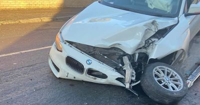 BMW owner devastated after joyriders steal motor before crashing and dumping it at Scots school