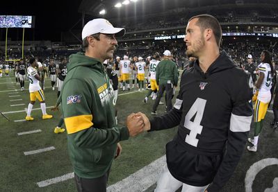 ESPN suggests a Derek Carr for Aaron Rodgers trade this offseason