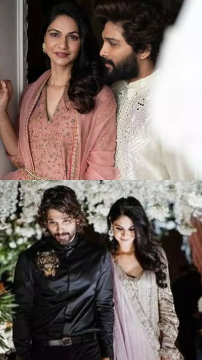 Times Allu Arjun and Sneha Reddy set couple style goals