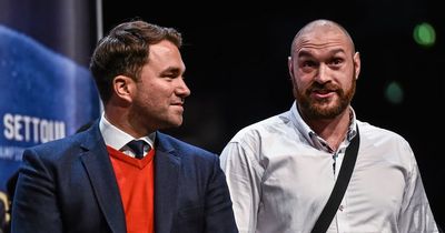 Eddie Hearn "baffled" by Tyson Fury's antics amid Oleksandr Usyk row