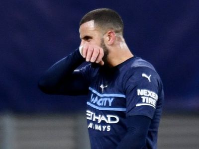 Man City’s Kyle Walker banned for three European games after red card against Leipzig