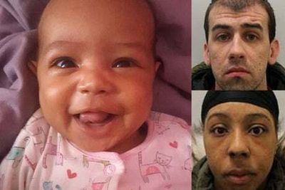 Amina-Faye Johnson: Parents jailed after baby died with more than 60 broken bones