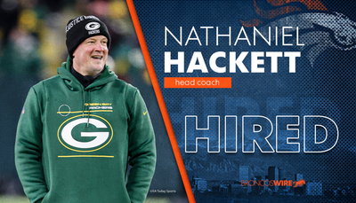 George Paton comments on Broncos hiring Nathaniel Hackett